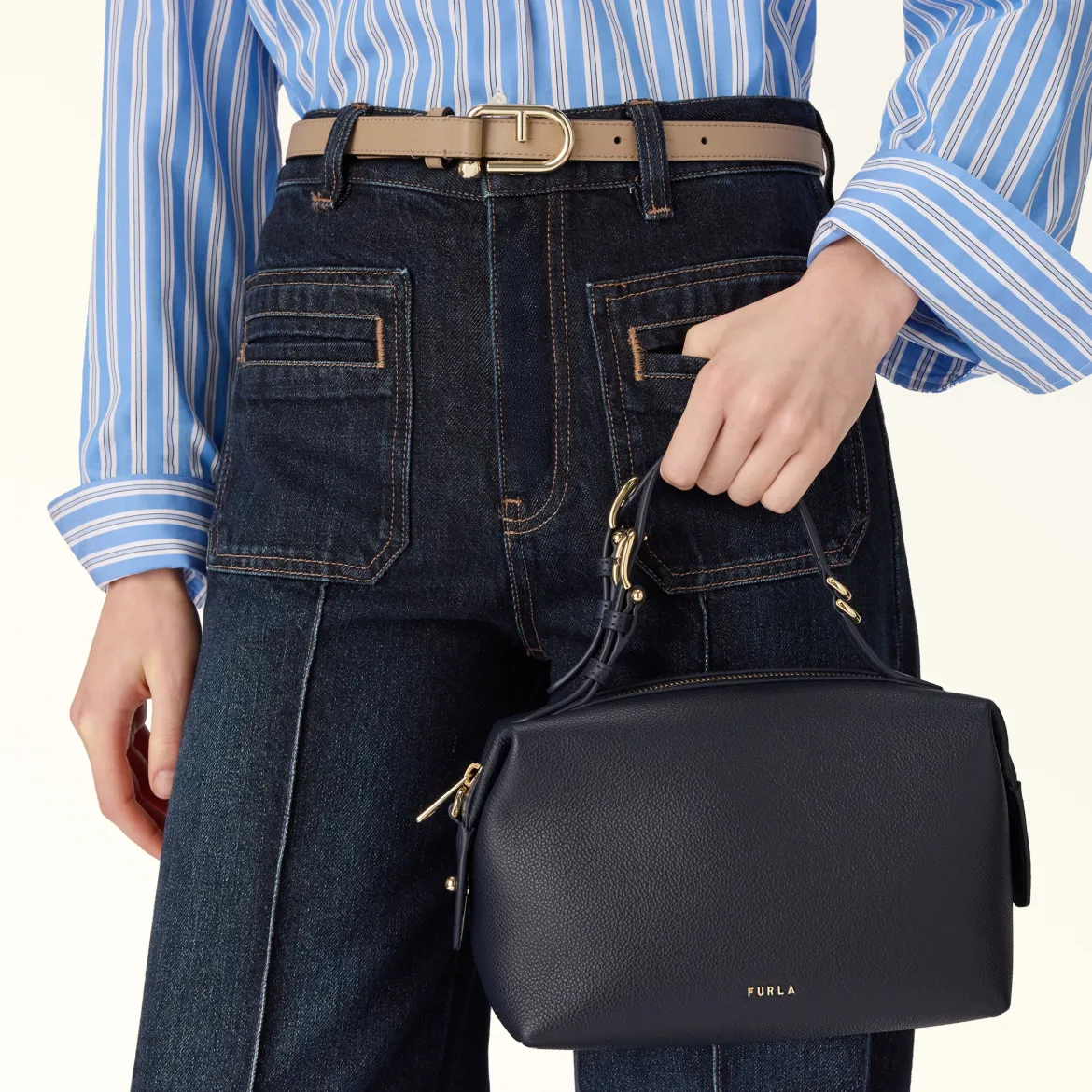 Furla Double Borsa Boston