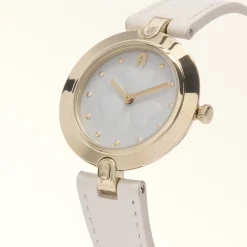 Furla Logo Links Orologio Con Cassa Tonda